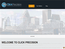 Tablet Screenshot of clickprecision.com